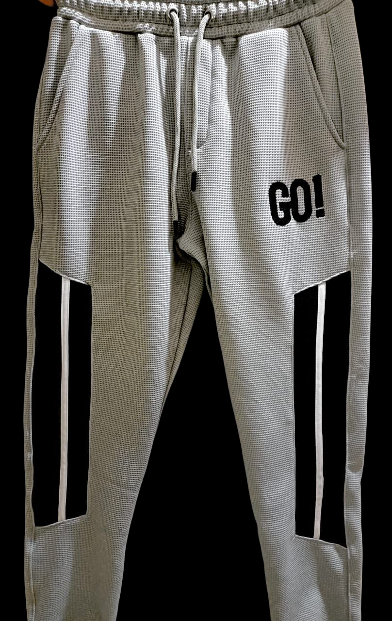 Slim Fit Track Pants "GO!"