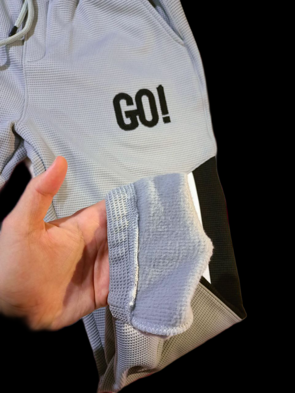 Slim Fit Track Pants "GO!"